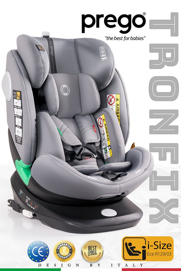 Tronfix 360 Derece Dönebilen 0-36 Kg Isofixli I-size Oto Koltuğu - 1