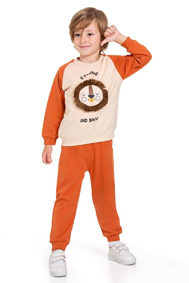 طقم بلاط للأولاد مكون من قطعتين - 4