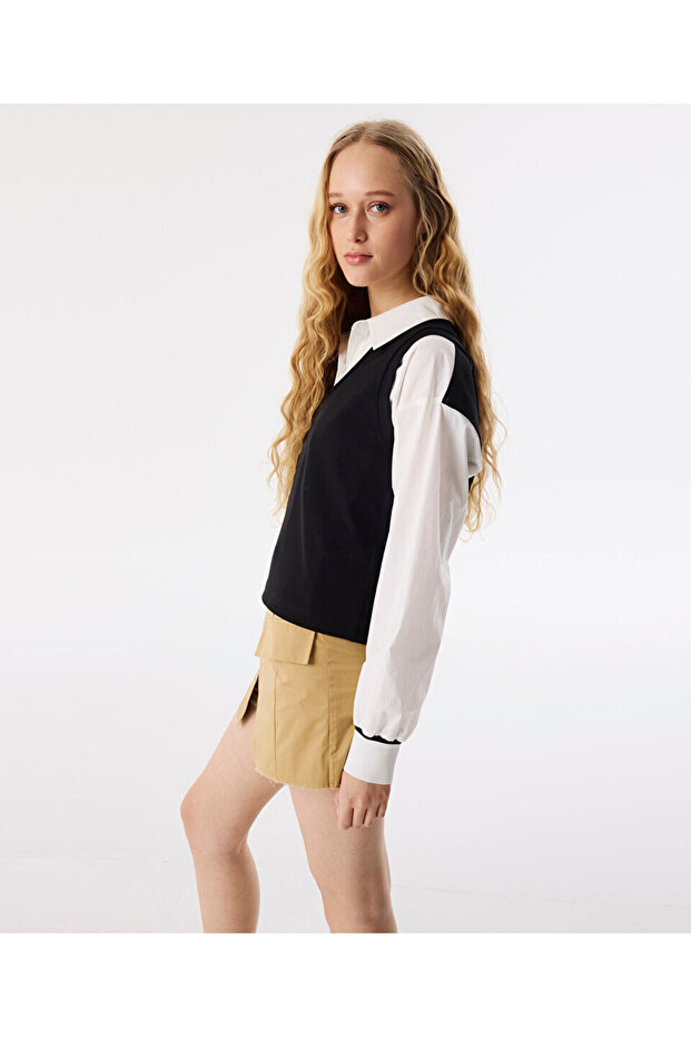 V YAKA TİŞÖRT - 5