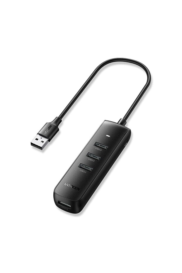 USB 3.0 4-Port Hub 0.25m Siyah - 10915 - 2