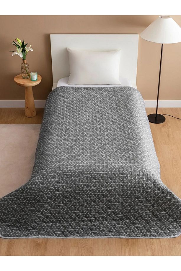 LCW HOME Karışık Desenli Tek Kişilik Yatak Örtüsü 160x220 Cm - 3