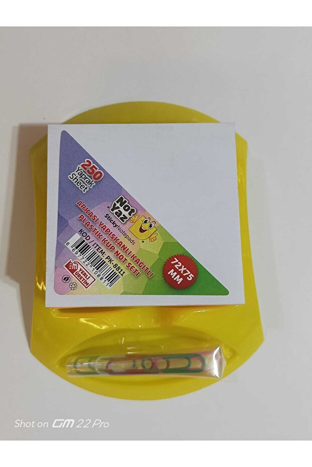 Cube Note Color Plastic - 5