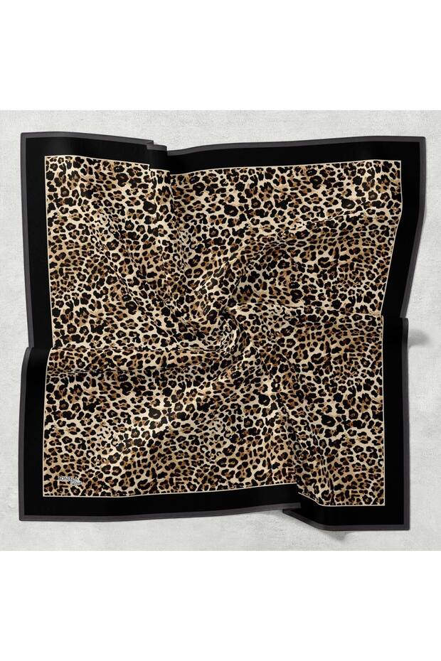 ليوبارد نمط وشاح ناعم - 1