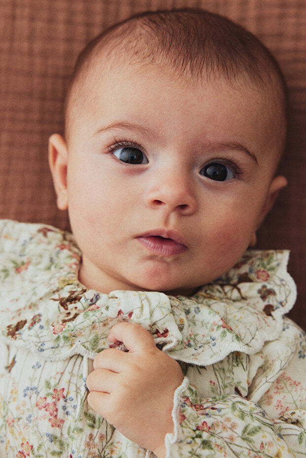 Baskılı Muslin Tulum - 2