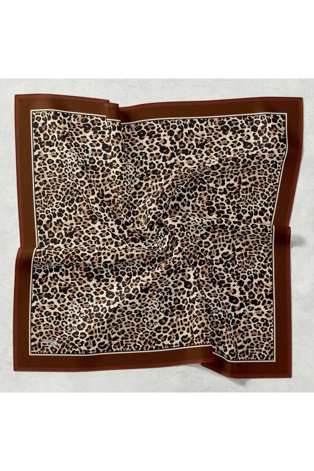 ليوبارد نمط وشاح ناعم - 1