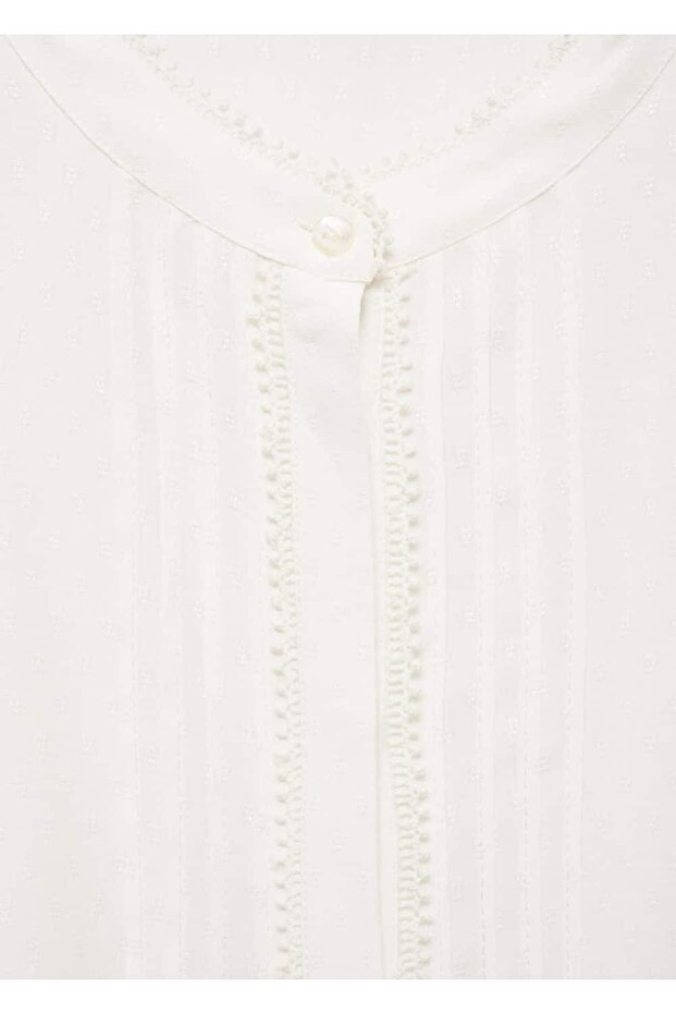 İşleme detaylı bluz - 5