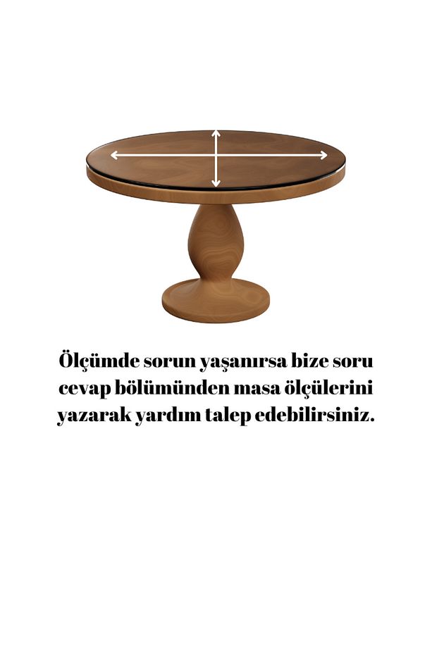 Fırfırlı Yuvarlak Masa Örtüsü (EN X BOY) - 3