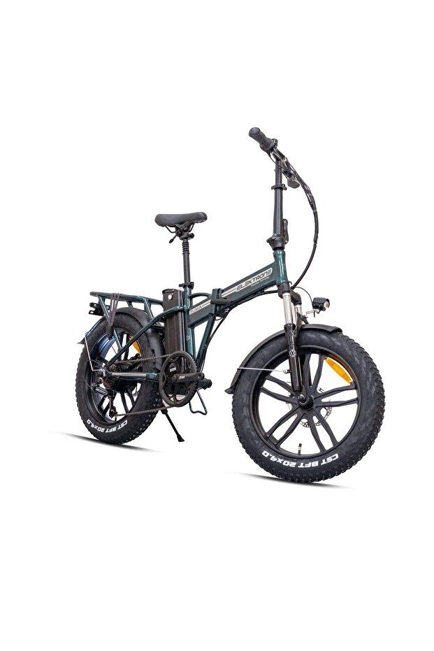 ELEKTRONE ZUMA E-BIKE FATBIKE 20 KATLANIR SİYAH-GRİ - 1
