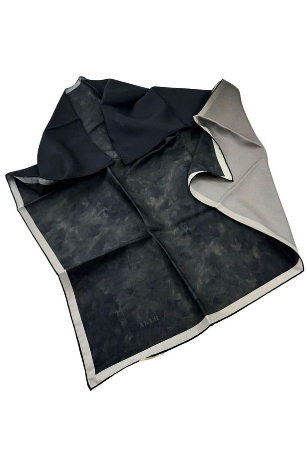 Bosphorus Çift Taraflı İpek Twill Eşarp 7208712-912 - 1