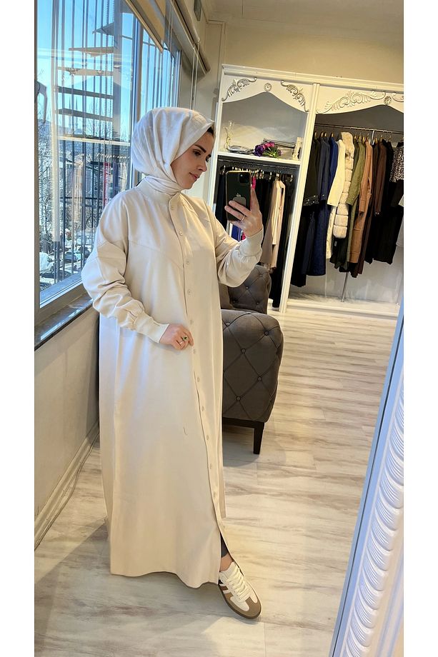 İNVEE 6897 Bej Modal Kap - 5
