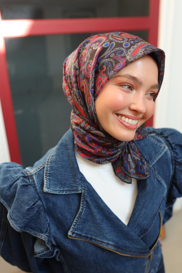 73071-46 Model Eșarfă Moale - 1