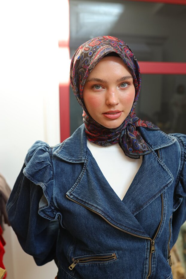 73071-46 Model Eșarfă Moale - 3