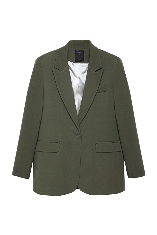 Blazer Ceket Haki - 1