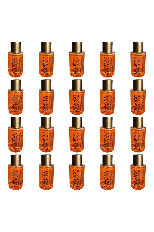 Mini Tek Kullanımlık Otel Kamp Seyehat Saç Şampuanı - 30cc / 30 Ml. - 20 Adet - 1