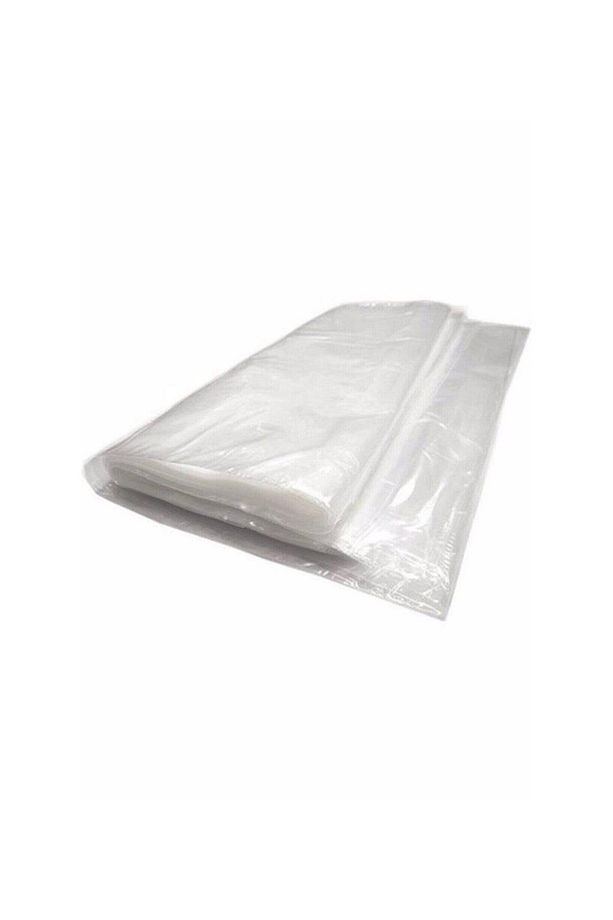 Vakumsuz Şeffaf Çift Kişilik Yatak Baza Saklama Taşıma Kılıfı Poşeti Torbası - 200x250 Cm. - 3 Adet - 2
