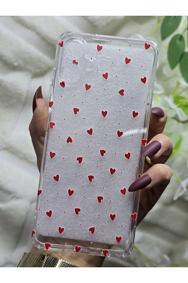 Samsung Galaxy A06 Compatible Printed Transparent Phone Case
