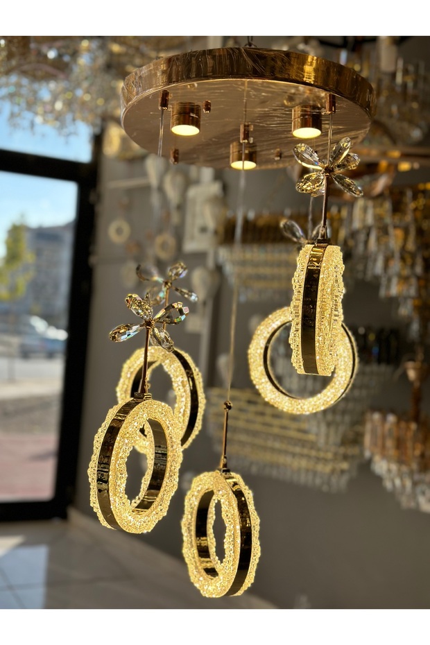 5 SARKIT LÜX LED AVİZE 3 IŞIK SEÇENĞİ - 5