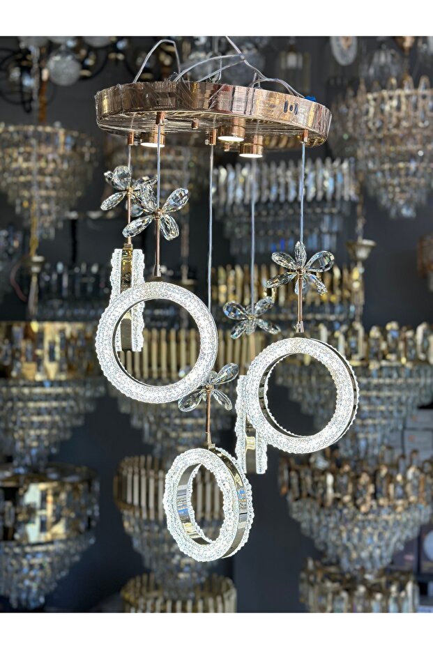 5 SARKIT LÜX LED AVİZE 3 IŞIK SEÇENĞİ - 3