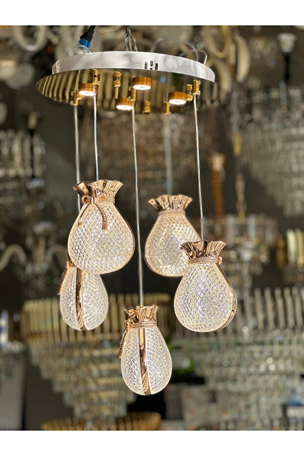 5SARKIT LÜX LED AVİZE 3 IŞIK SEÇENĞİ - 8