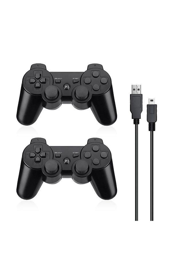 2li Ps3 Kablosuz Analog Oyun Kolu Dualshock Oyuncu Konsol Wireless Joystick Double Kumanda - 8