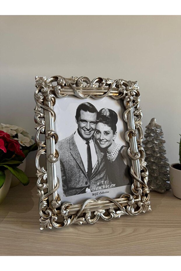 Decorative Silver Picture Frame Twisted Frame 15X20