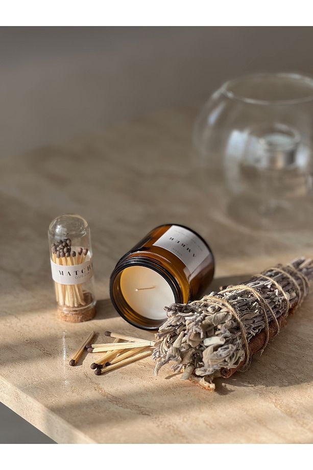 Amber Box | Candle Set | Terapi Set | Hediye Mum Kutusu - 8