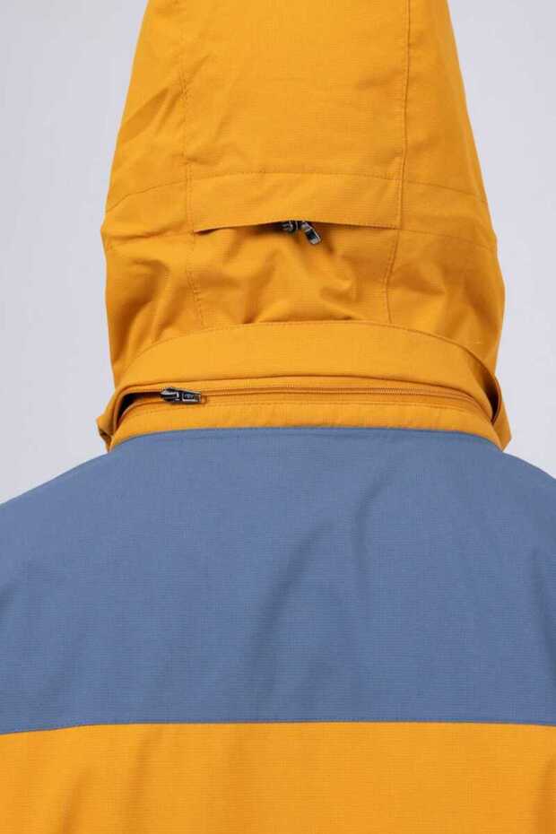 ELBRUZ MAN 3 in 1 JACKET GOLD/ BLUE - 4