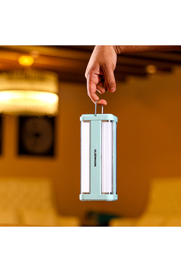فانوس LED قابل لإعادة الشحن - OME2828 | مع لوحة شمسية - 3