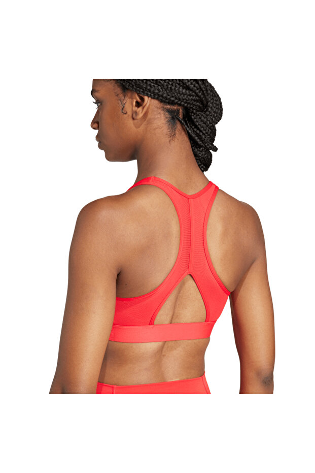 Powerreact Train Medium-Support 3-Stripes Sporcu Sütyeni JP4805 - 7