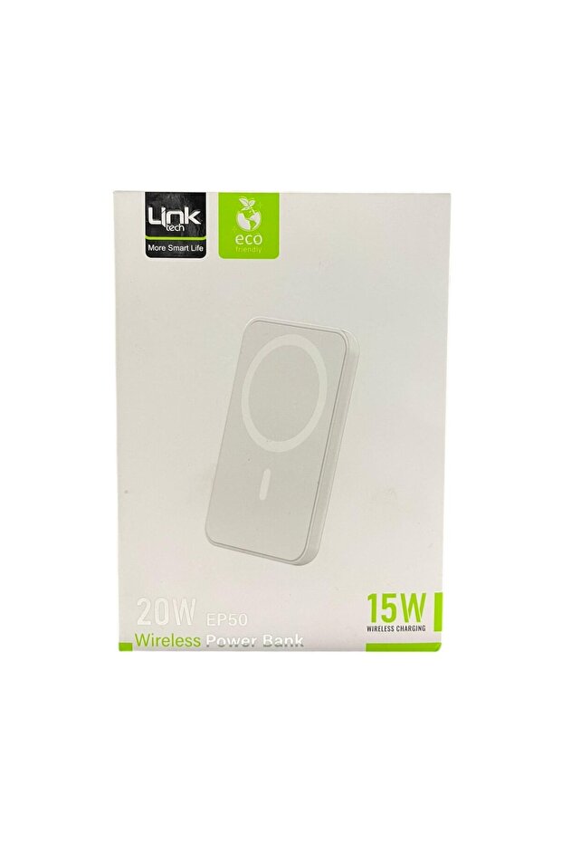 Link Tech EP50 Kablosuz Powerbank 5000mah - 1