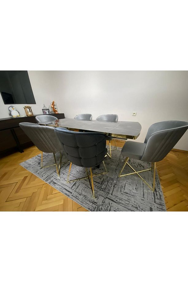 Mutfak Salon Ofis Yemek Masası Sandalyesi (6ADET) Lüx Quality - 5