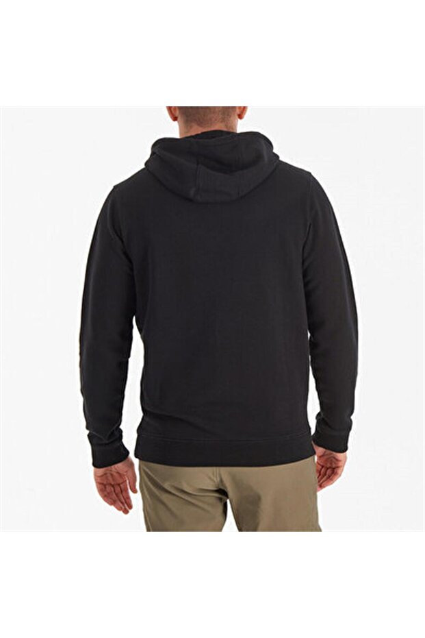CS0275 CSC M BASIC SM LOGÓS KAPUCNIS PULÓVER fekete - 7