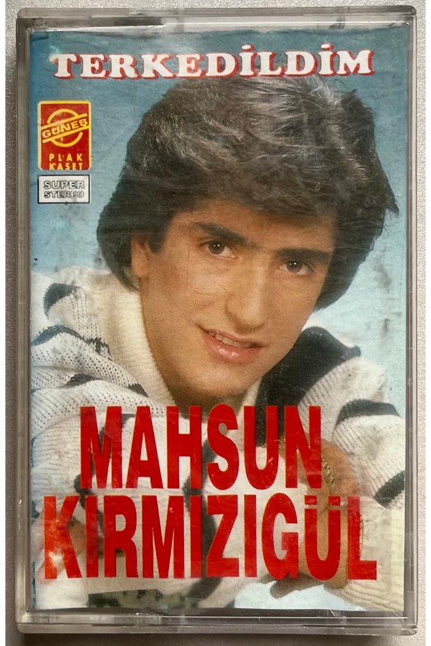 Mahsun Kırmızıgül Terkedildim Cassette (Zero Original Term Edition Cassette in Gelatin)