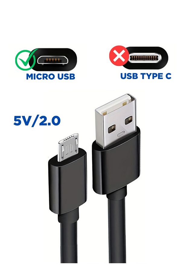 5V 2.0 Usb + Micro Girişli  Hızlı şarj ve Data Kablosu  TN-C01 - 2