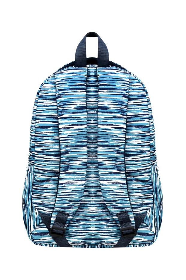 حقيبة ظهر فاخرة منقوشة للمدارس الثانوية والمتوسطة، حقيبة مدرسية منقوشة، هدية سلسلة مفاتيح قرد - 5