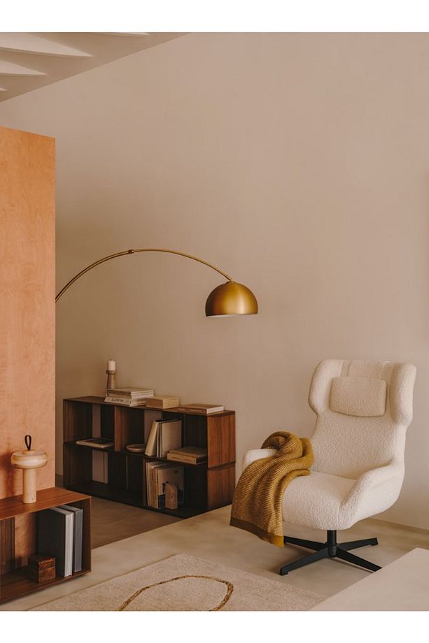 Dera Serisi Modern Gold Deve Boynu Olta Lambader - 2
