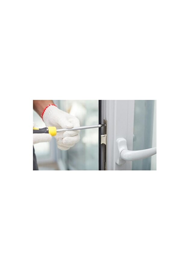 Pvc Pimapen Wc(TUVALET)/banyo Kapı Kilit 35 Mm/16 Lama / 2 Adet - 3