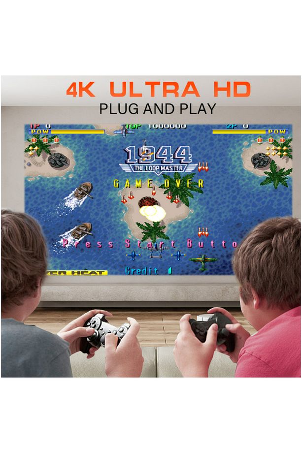 P30 MAX Retro oyunu konsolları Android11 sistemi mini taşınabilir akıllı projektör 10.000 Oyun - 5