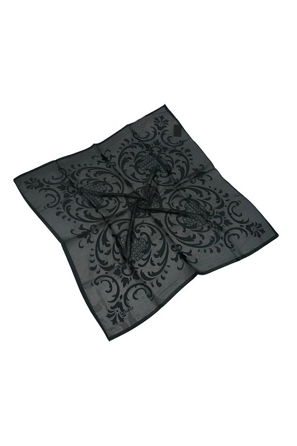 Mısırlı Eşarpları Devore Etnik Desenli Eşarp - 1