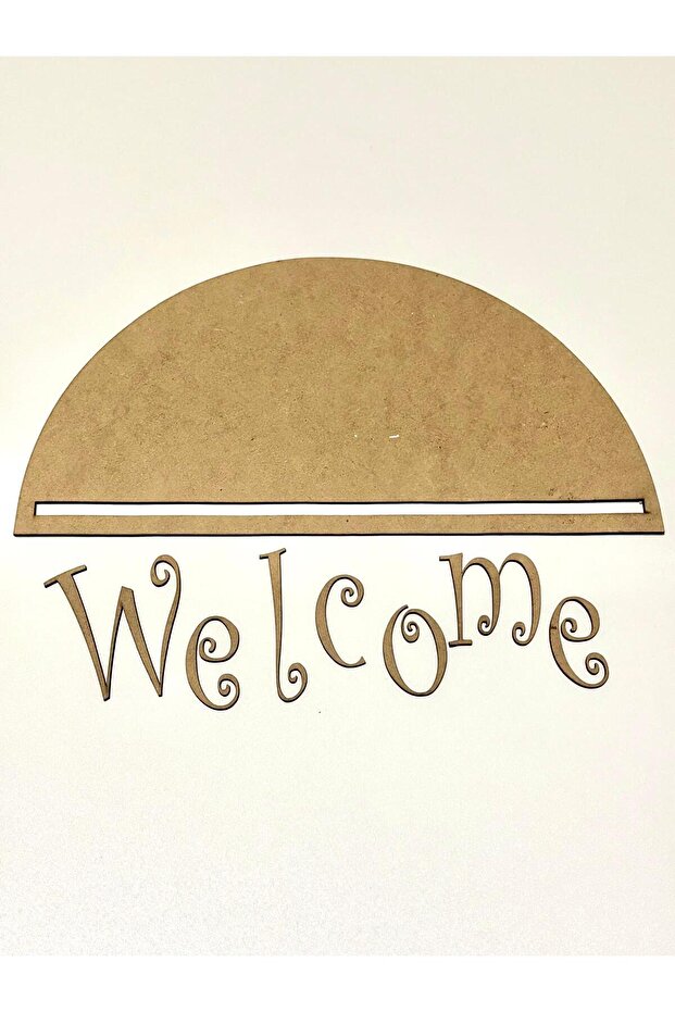 Ahşap Boyama Kapı Süsü - 1