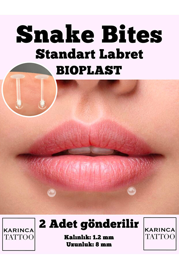 Snake Bites Piercing (2 adet) - 1