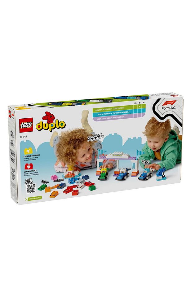 DUPLO Kasabası F1 Takımı Yarış Arabaları ve Sürücüler 10445 - 4