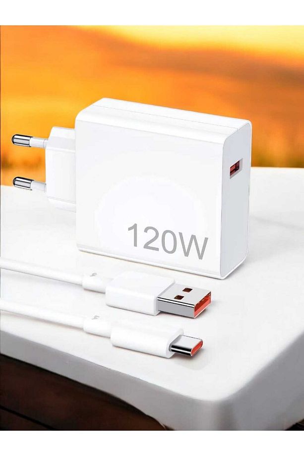 Hızlı Turbo 120 W Type-c Kablolu Şarj Aleti A Kalite - 2