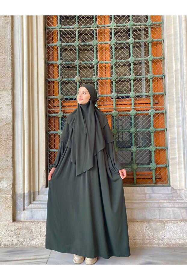 sufle ferace elbise tesettür - 1