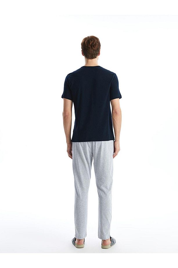 Standart Kalıp Erkek Pijama Takımı - 4