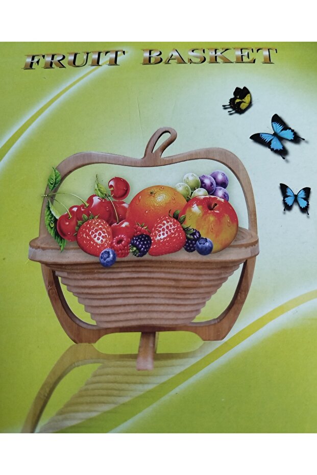 Ahşap katlanabilir meyvelik - 1