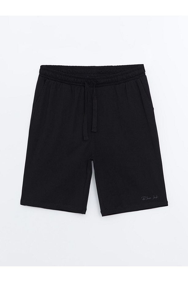 Slim Fit Erkek Pijama Alt Şort - 5
