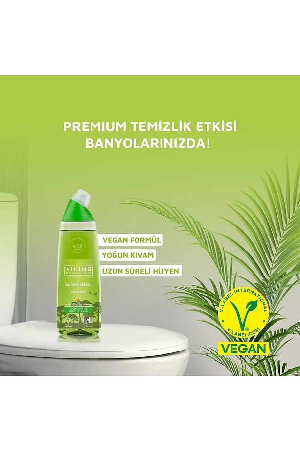 Premium WC Temizleyici 2 Adet + Magic Sünger - 3