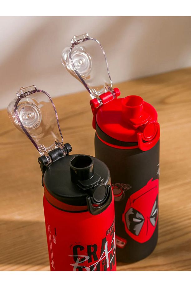 LCW ACCESSORIES Deadpool Baskılı Kapaklı Suluk 630 Ml T T - 3