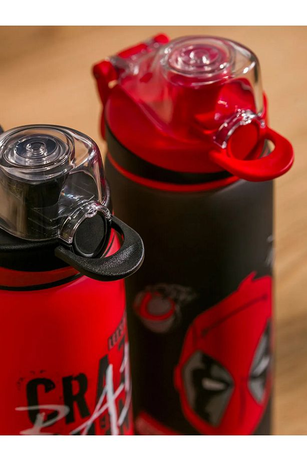 LCW ACCESSORIES Deadpool Baskılı Kapaklı Suluk 630 Ml T T - 4